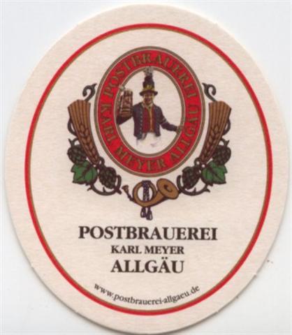 nesselwang oal-by post oval 1a (225-postbrauerei karl meyer)